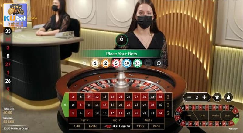 Cách chơi game bài Roulette tại Kubet chi tiết